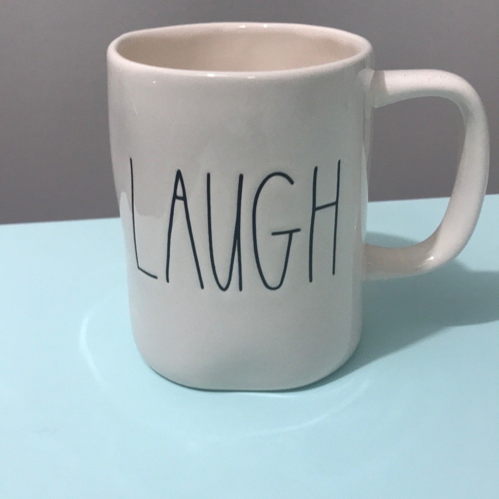 RAE DUNN LAUGH MUG